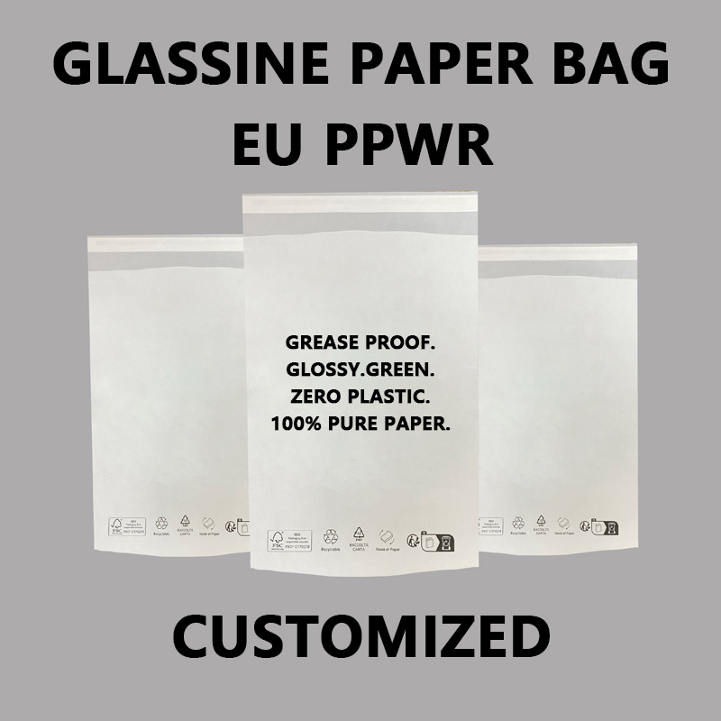 EU PPWR stiklinis pakavimo maišelis