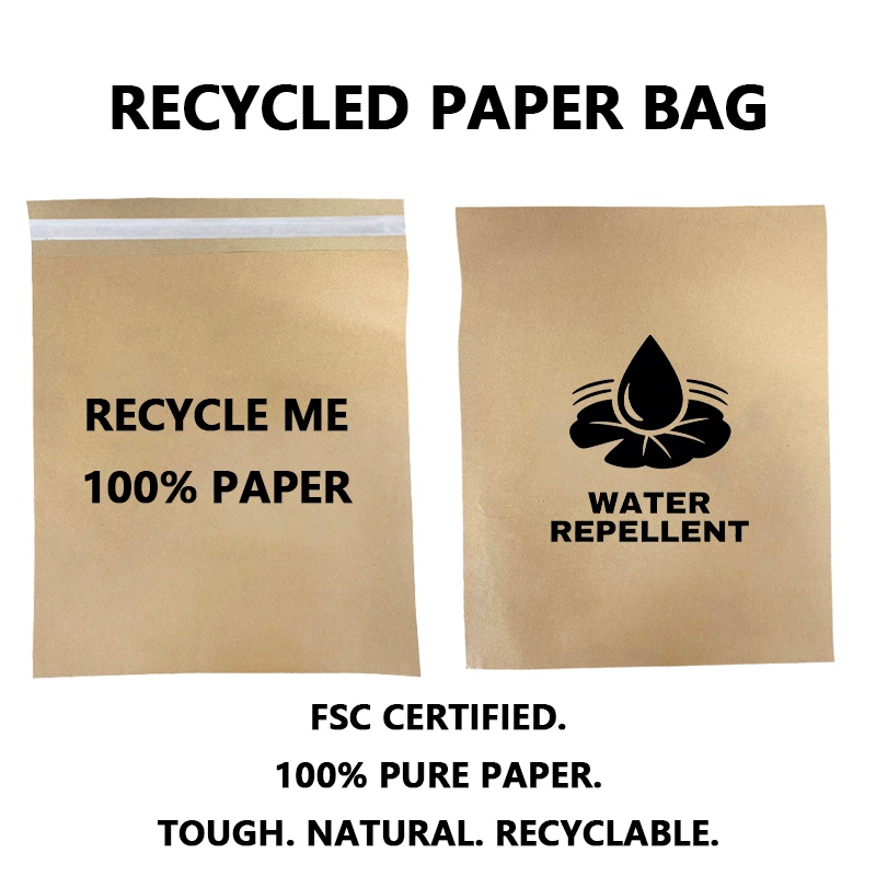 Recycled paper bag